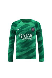 Fotbalové Dres Paris Saint-Germain Brankářské Domácí Oblečení 2023-24 Dlouhý Rukáv